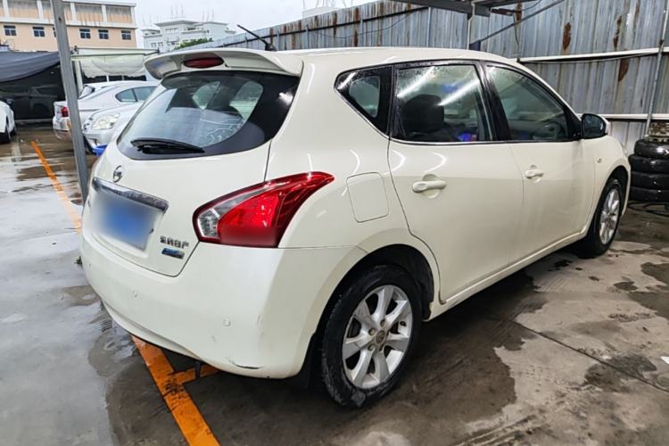 Used Nissan Tiida 2014 1.6L CVT Smart Model Rear Right 45 Deg
