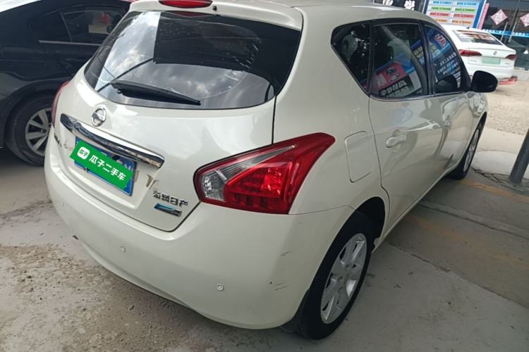Used Nissan Tiida 2014 1.6L CVT Smart Model Rear Right 45 Deg
