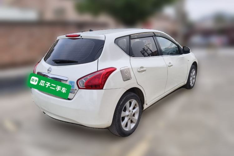 Used Nissan Tiida 2014 1.6L CVT Smart Model Rear Right 45 Deg