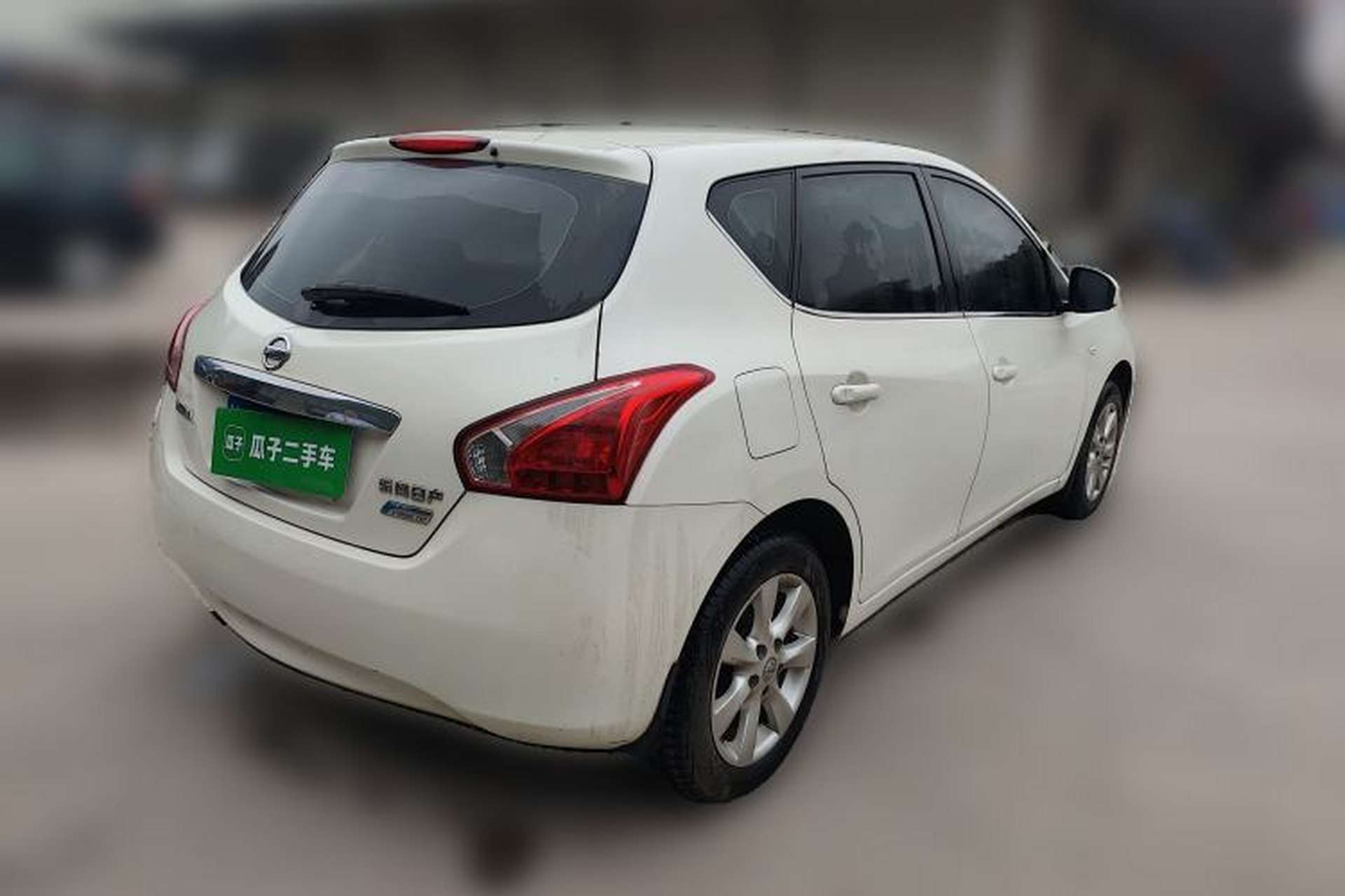 Used Nissan Tiida 2014 1.6L CVT Smart Model Rear Right 45 Deg