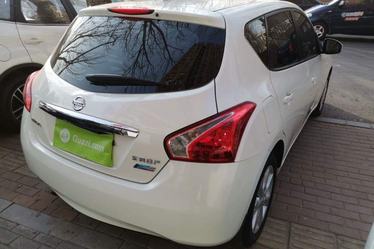 Used Nissan Tiida 2014 1.6L CVT Smart Model Rear Right 45 Deg