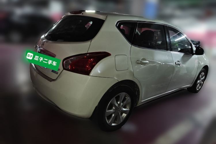 Used Nissan Tiida 2014 1.6L CVT Smart Model Rear Right 45 Deg
