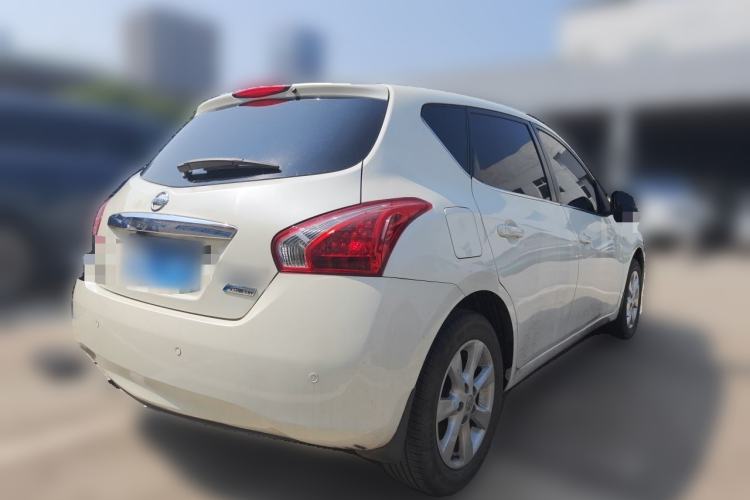 Used Nissan Tiida 2014 1.6L CVT Smart Model Rear Right 45 Deg