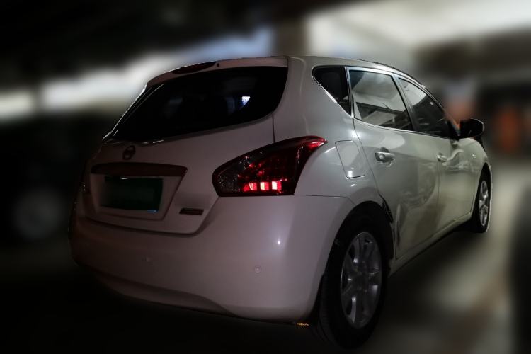 Used Nissan Tiida 2014 1.6L CVT Smart Model Rear Right 45 Deg