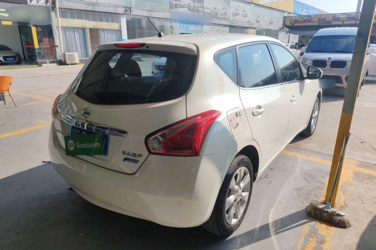 Used Nissan Tiida 2014 1.6L CVT Smart Model Rear Right 45 Deg