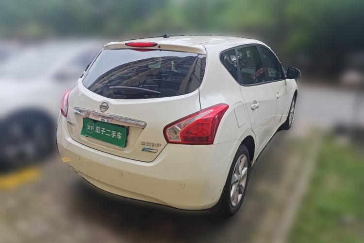 Used Nissan Tiida 2014 1.6L CVT Smart Model Rear Right 45 Deg