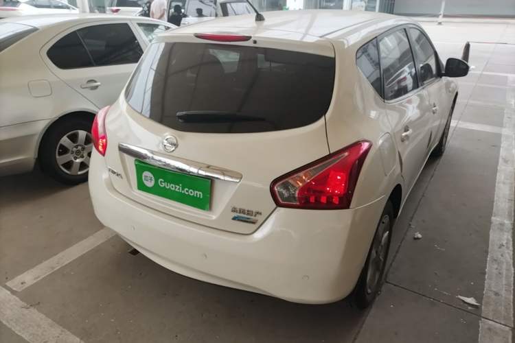 Used Nissan Tiida 2014 1.6L CVT Smart Model Rear Right 45 Deg