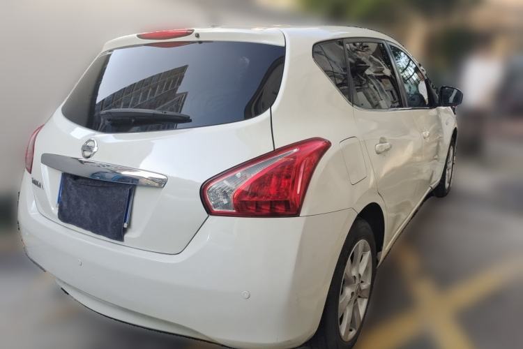Used Nissan Tiida 2014 1.6L CVT Smart Model Rear Right 45 Deg