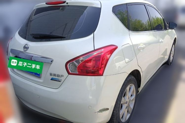 Used Nissan Tiida 2014 1.6L CVT Comfort Model Rear Right 45 Deg