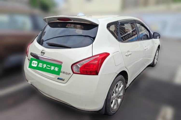 Used Nissan Tiida 2014 1.6L CVT Comfort Model Rear Right 45 Deg