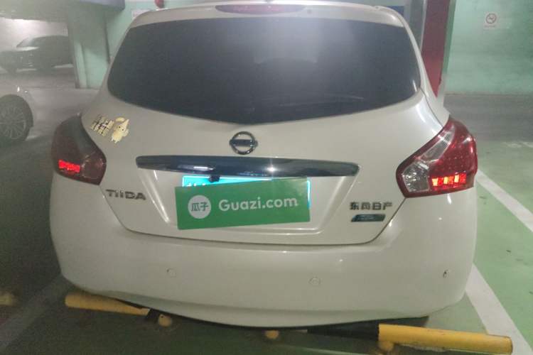 Used Nissan Tiida 2014 1.6L CVT Smart Model Rear