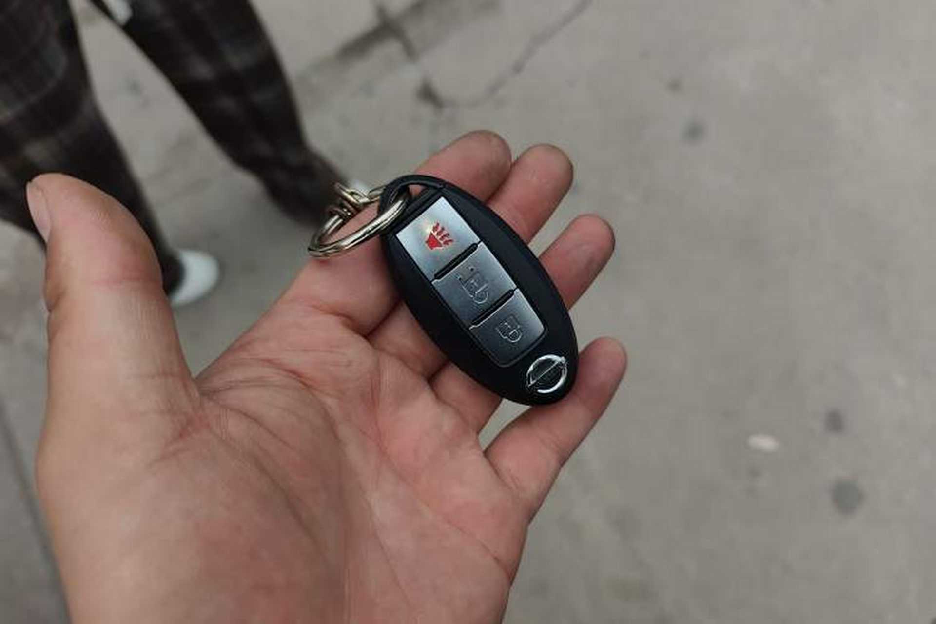 Used Nissan Tiida 2014 1.6L CVT Smart Model Vehicle Key