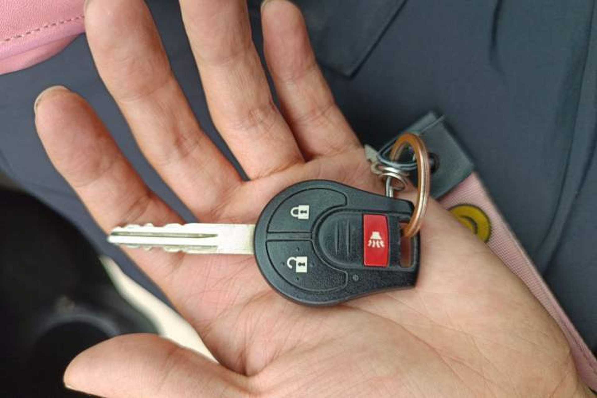 Used Nissan Tiida 2014 1.6L CVT Comfort Model Vehicle Key