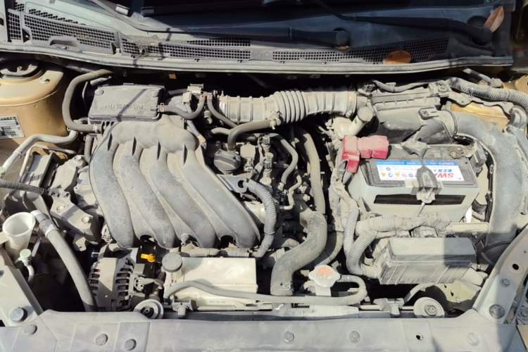 Used Nissan Tiida 2014 1.6L CVT Comfort Model Engine Bay