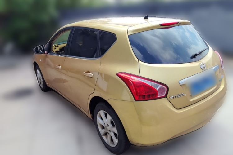 Used Nissan Tiida 2014 1.6L CVT Comfort Model Rear Left 45 Deg