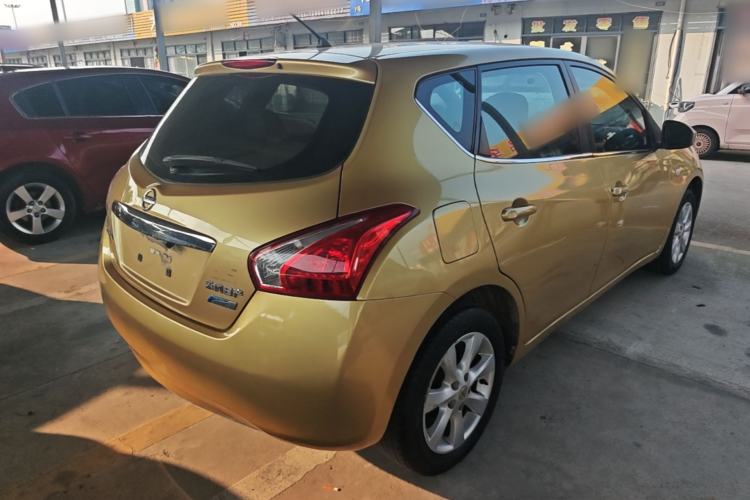 Used Nissan Tiida 2014 1.6L CVT Comfort Model Rear Right 45 Deg