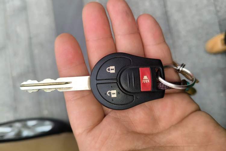 Used Nissan Tiida 2014 1.6L CVT Comfort Model Vehicle Key
