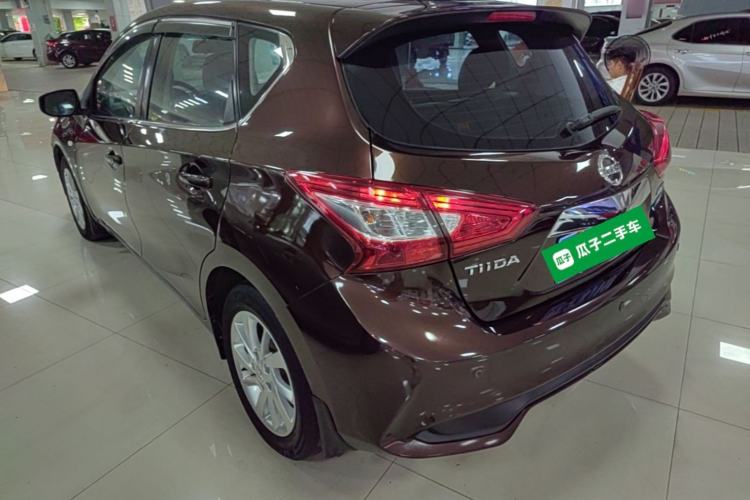 Used Nissan Tiida 2016 1.6L CVT Cool Dynamic Edition Rear Left 45 Deg