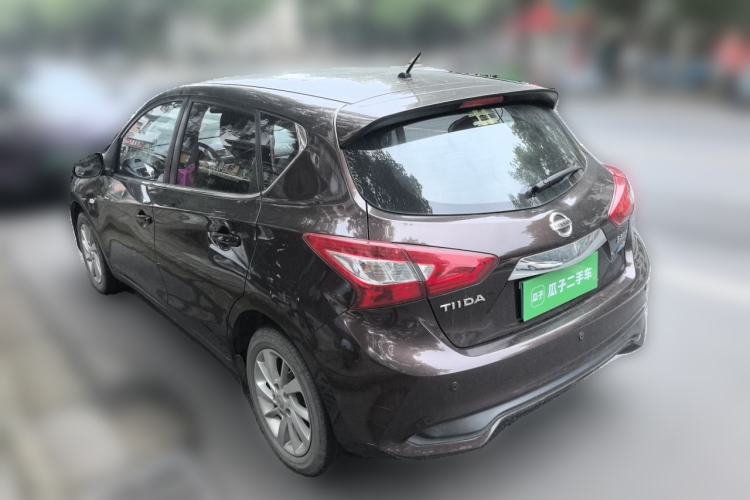 Used Nissan Tiida 2016 1.6L CVT Cool Dynamic Edition Rear Left 45 Deg