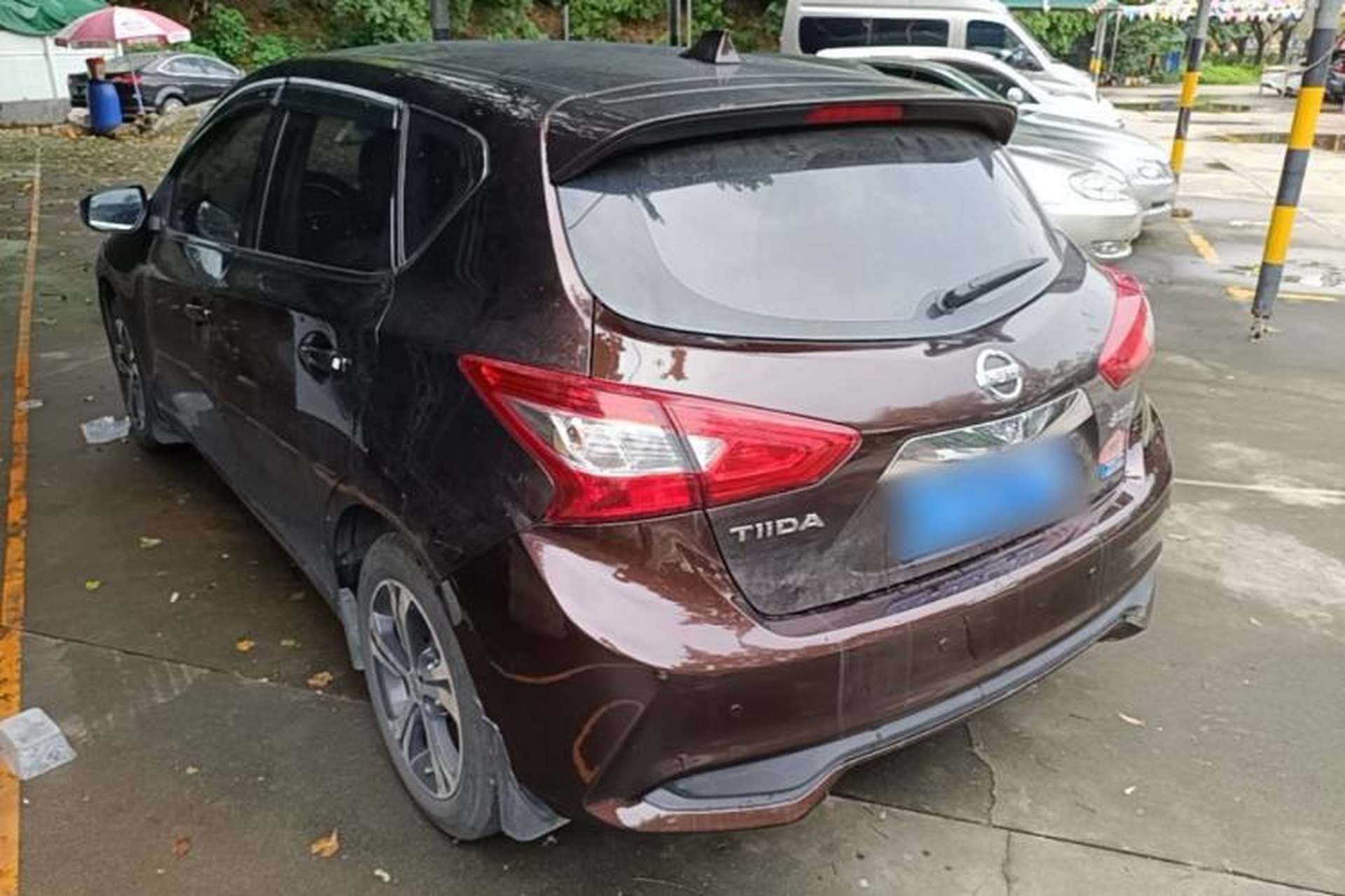 Used Nissan Tiida 2016 1.6L CVT Smart Drive Edition Rear Left 45 Deg