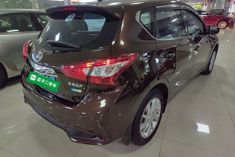 Used Nissan Tiida 2016 1.6L CVT Cool Dynamic Edition Rear Right 45 Deg