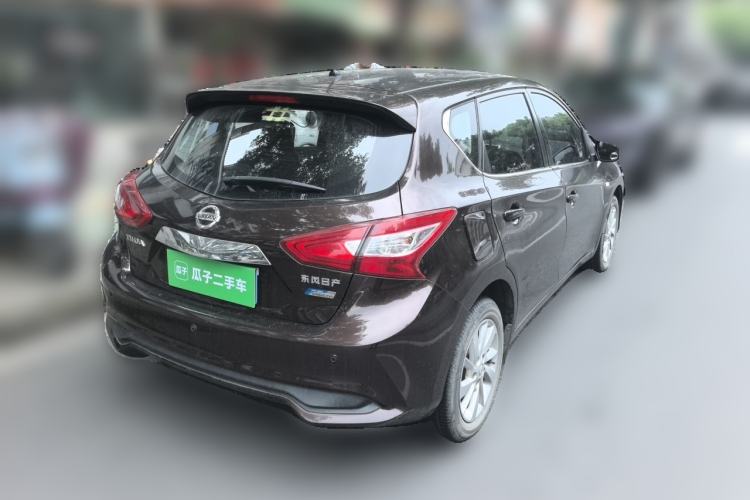 Used Nissan Tiida 2016 1.6L CVT Cool Dynamic Edition Rear Right 45 Deg
