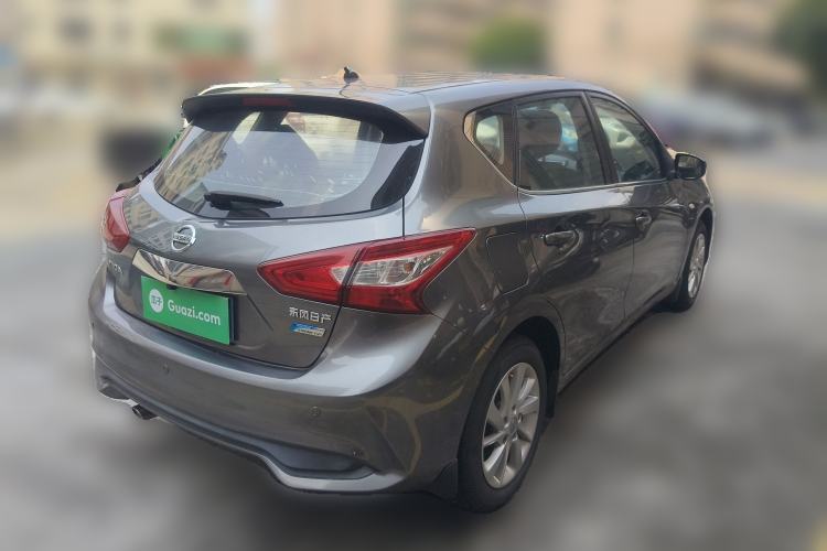 Used Nissan Tiida 2016 1.6L CVT Cool Dynamic Edition Rear Right 45 Deg