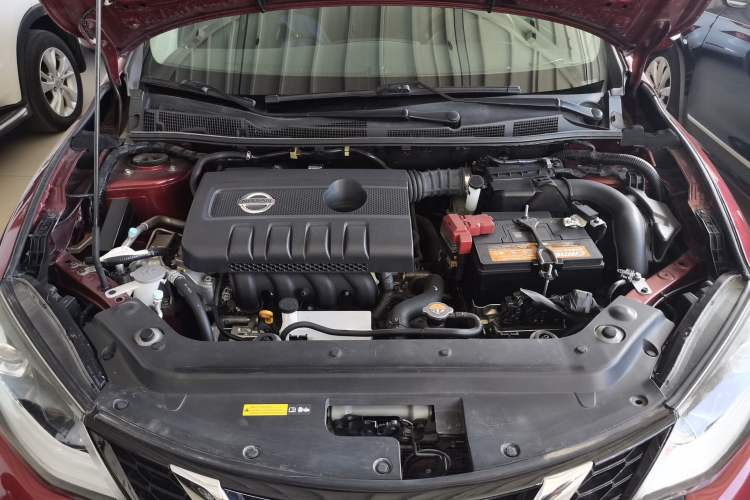 Used Nissan Tiida 2016 1.6L CVT ZhiZun Edition Engine Bay