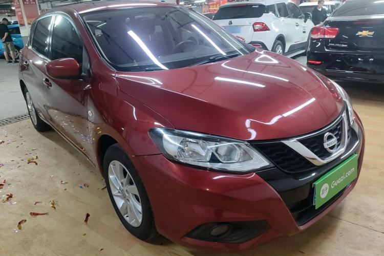 Used Nissan Tiida 2016 1.6L CVT Cool Dynamic Edition Front Right 45 Deg