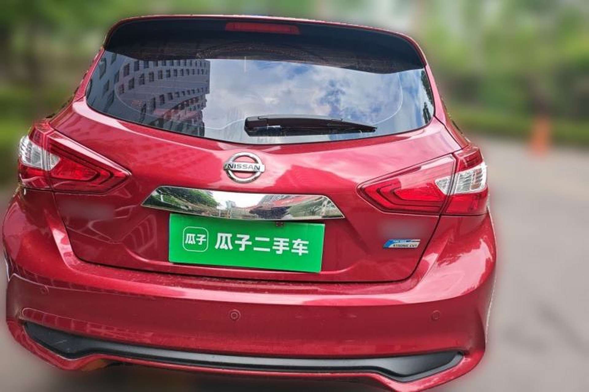 Used Nissan Tiida 2016 1.6L CVT Cool Dynamic Edition Rear