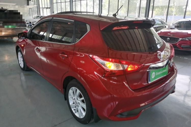 Used Nissan Tiida 2016 1.6L CVT Cool Dynamic Edition Rear Left 45 Deg
