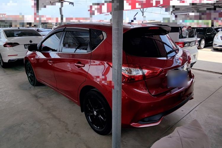 Used Nissan Tiida 2016 1.6L CVT Cool Dynamic Edition Rear Left 45 Deg