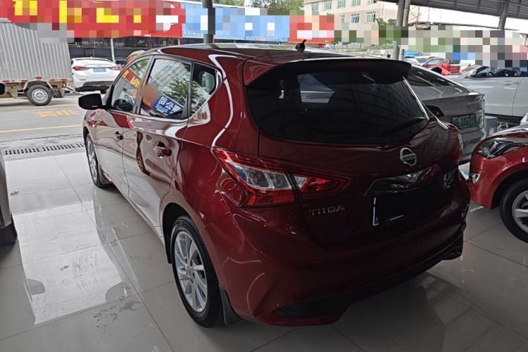 Used Nissan Tiida 2016 1.6L CVT Cool Dynamic Edition Rear Left 45 Deg