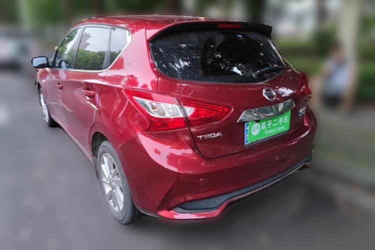 Used Nissan Tiida 2016 1.6L CVT Cool Dynamic Edition Rear Left 45 Deg