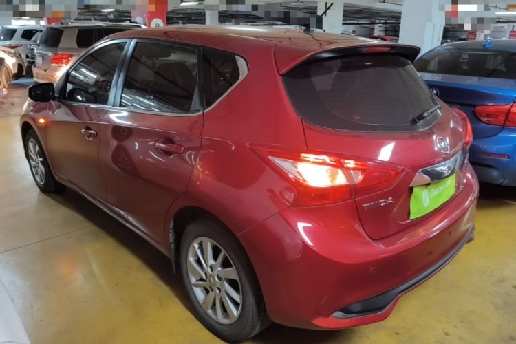 Used Nissan Tiida 2016 1.6L CVT Cool Dynamic Edition Rear Left 45 Deg