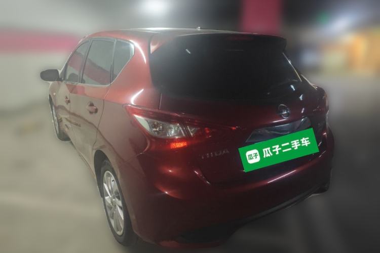 Used Nissan Tiida 2016 1.6L CVT Cool Dynamic Edition Rear Left 45 Deg