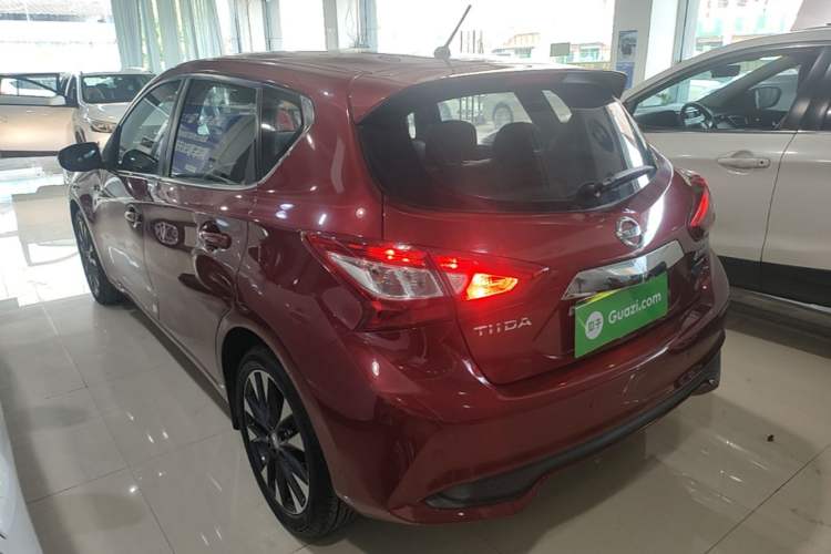 Used Nissan Tiida 2016 1.6L CVT ZhiZun Edition Rear Left 45 Deg