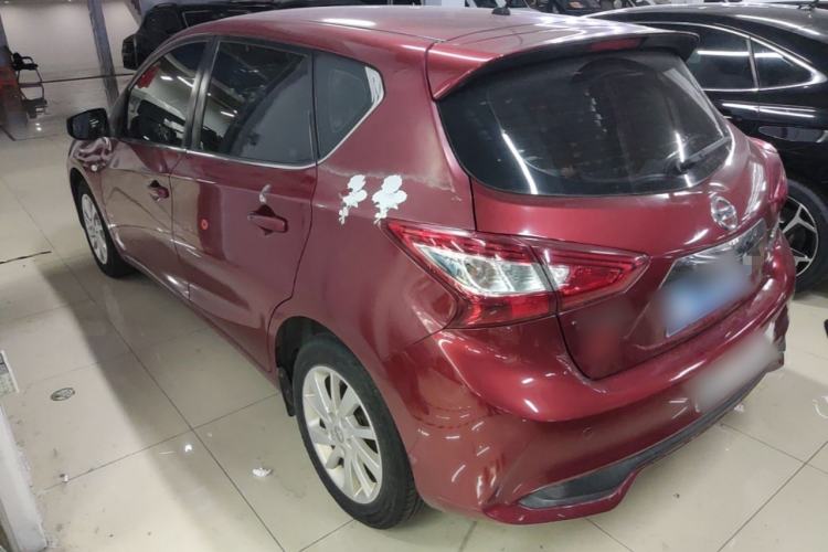 Used Nissan Tiida 2016 1.6L CVT Cool Dynamic Edition Rear Left 45 Deg