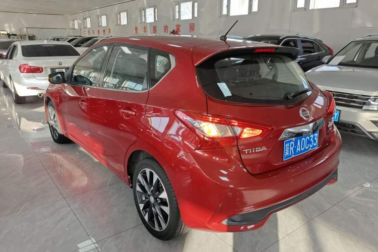 Used Nissan Tiida 2016 1.6L CVT ZhiZun Edition Rear Left 45 Deg