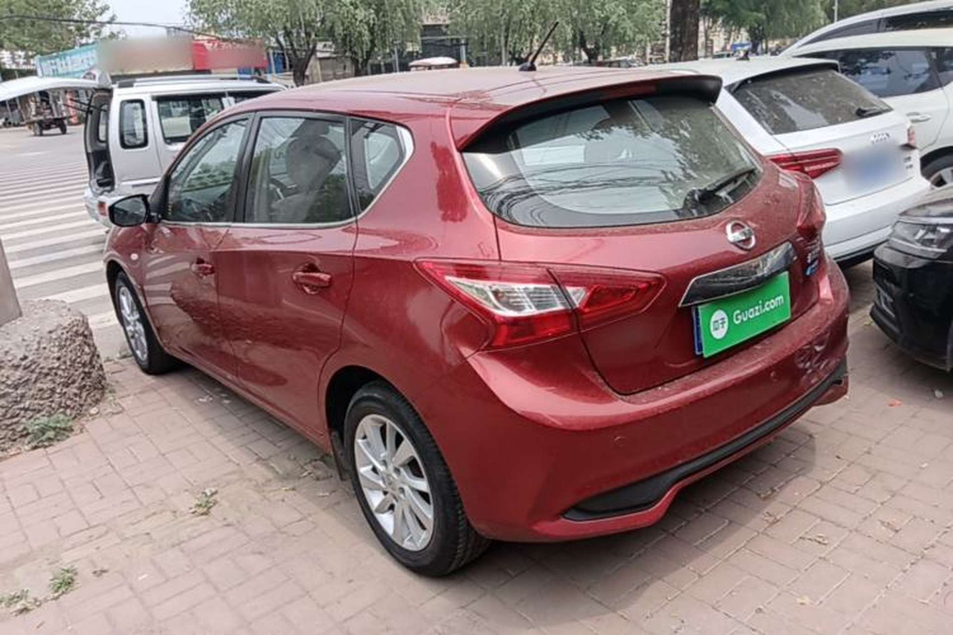 Used Nissan Tiida 2016 1.6L CVT Cool Dynamic Edition Rear Left 45 Deg