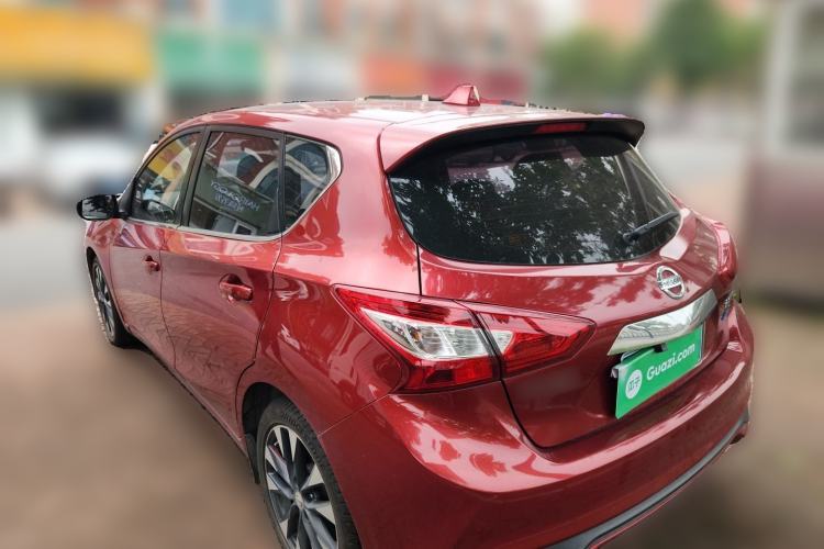 Used Nissan Tiida 2016 1.6L CVT ZhiZun Edition Rear Left 45 Deg