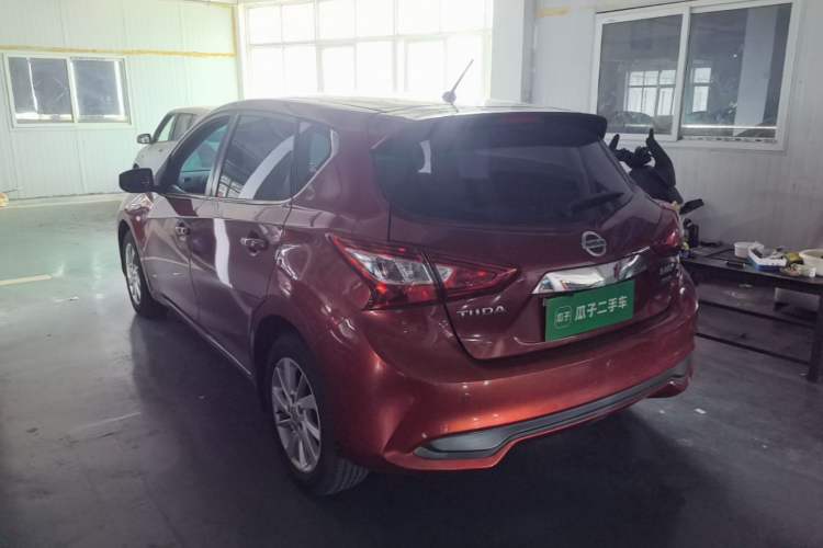 Used Nissan Tiida 2016 1.6L CVT Cool Dynamic Edition Rear Left 45 Deg