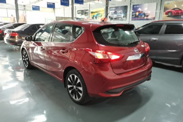 Used Nissan Tiida 2016 1.6L CVT ZhiZun Edition Rear Left 45 Deg