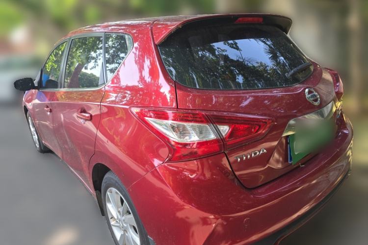 Used Nissan Tiida 2016 1.6L CVT Cool Dynamic Edition Rear Left 45 Deg