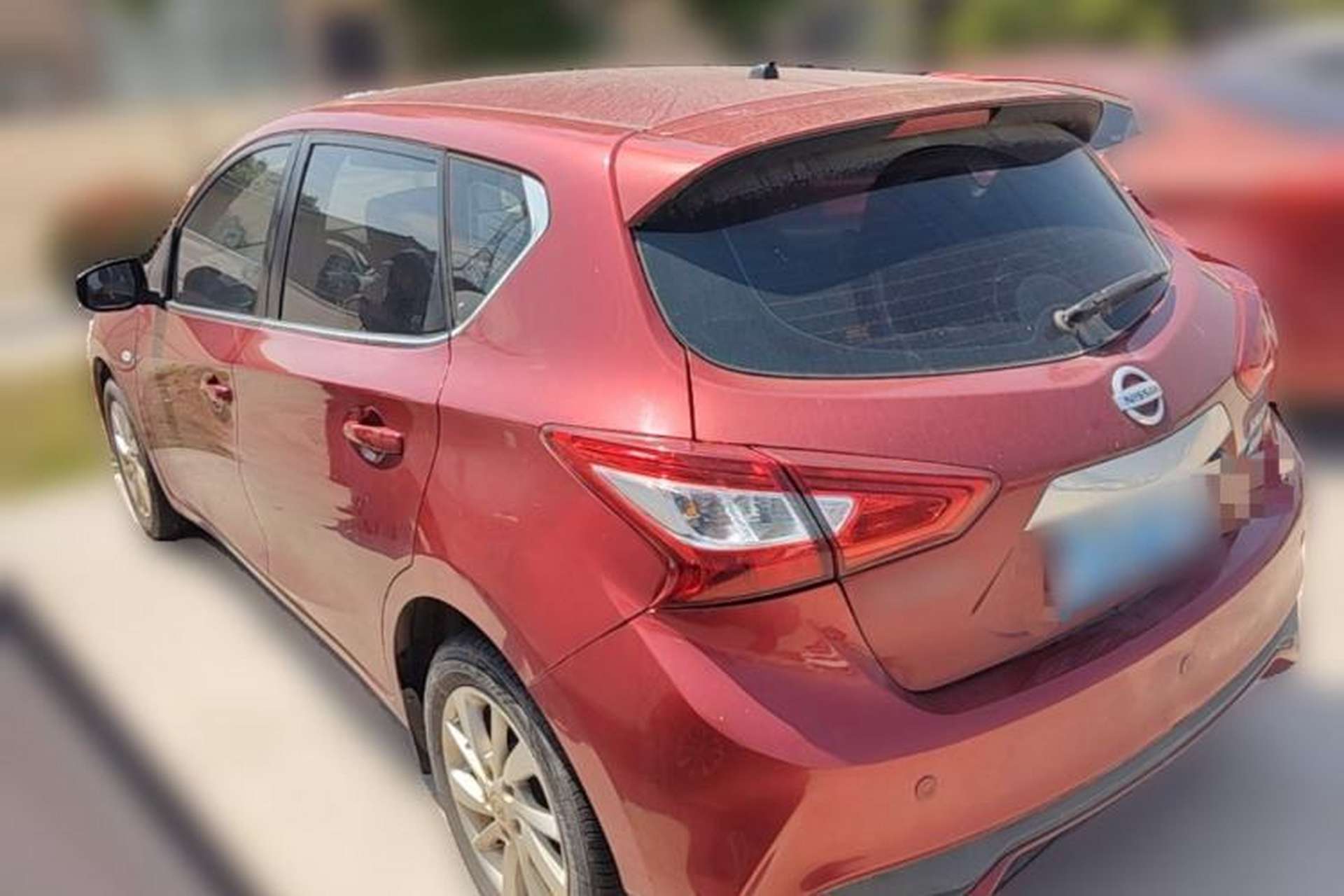 Used Nissan Tiida 2016 1.6L CVT Cool Dynamic Edition Rear Left 45 Deg