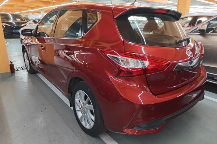 Used Nissan Tiida 2016 1.6L CVT Cool Dynamic Edition Rear Left 45 Deg