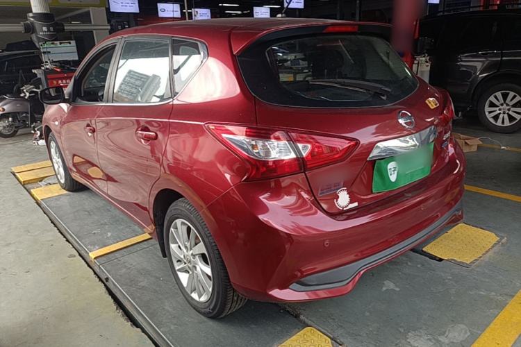 Used Nissan Tiida 2016 1.6L CVT Cool Dynamic Edition Rear Left 45 Deg