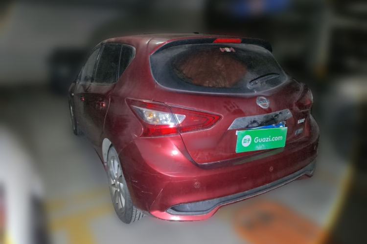 Used Nissan Tiida 2016 1.6L CVT Cool Dynamic Edition Rear Left 45 Deg
