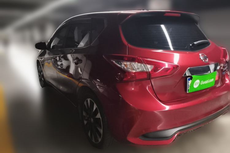 Used Nissan Tiida 2016 1.6L CVT ZhiZun Edition Rear Left 45 Deg