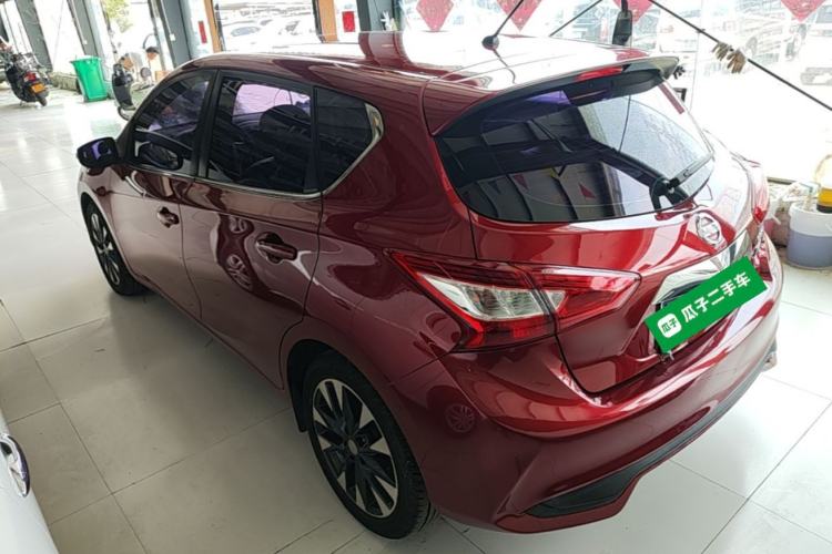 Used Nissan Tiida 2016 1.6L CVT ZhiZun Edition Rear Left 45 Deg